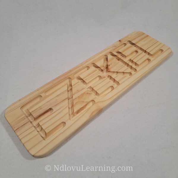 Ndlovu Learning - Name Tracing Board - Ezekiel