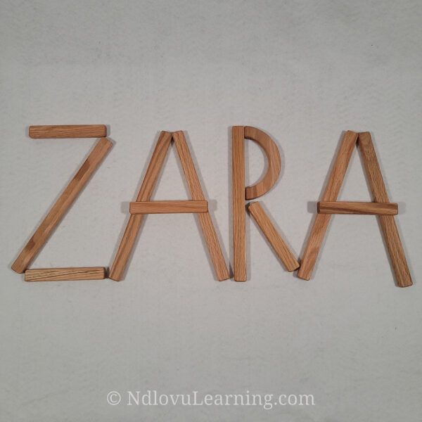 Ndlovu Learning - Letter Building Pieces