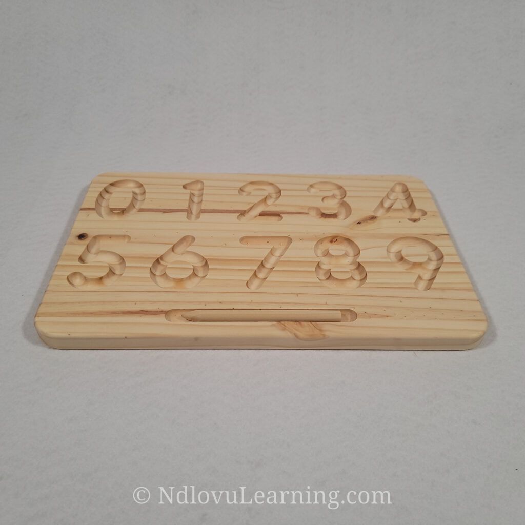Shapes and Strokes Tracing Board - Pre-Writing Handmade Montessori  Materials – Montessori Choice