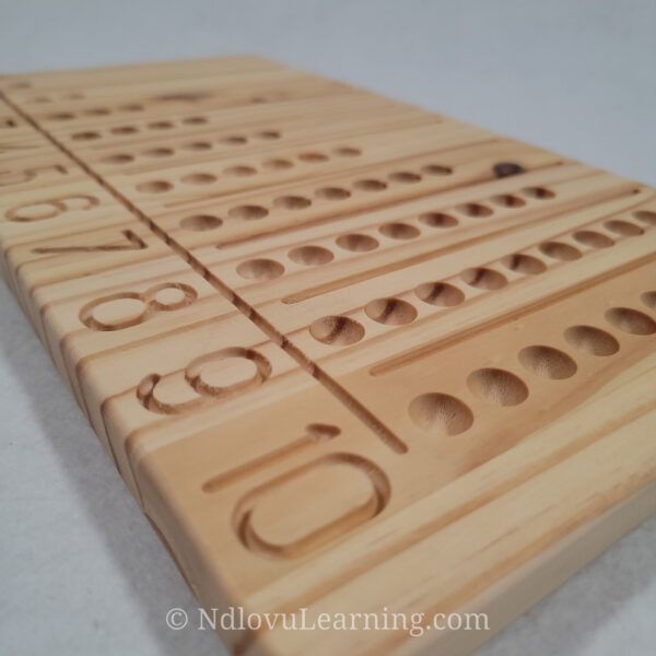 Ndlovu Learning - 1-10 Counting Board - Pine