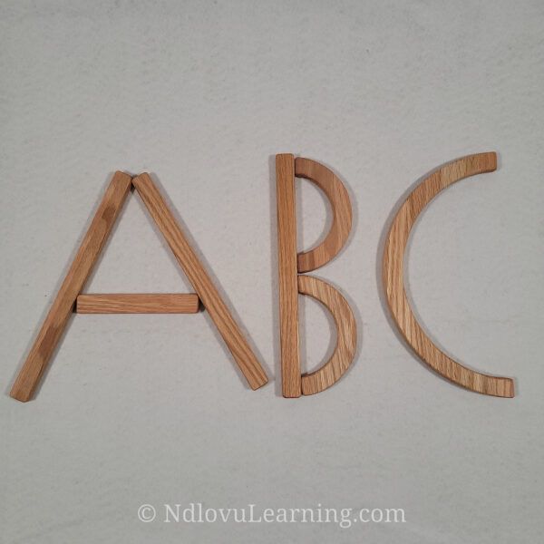 Ndlovu Learning - Letter Building Pieces